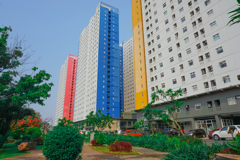 Exterior & Views 2, Nice and Cozy 2BR at Green Pramuka City Apartment By Travelio, Central Jakarta