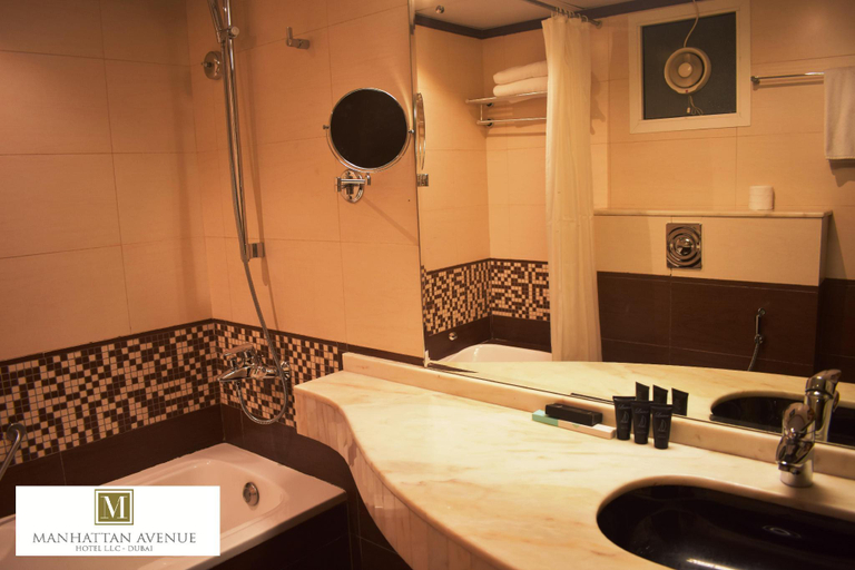 Bathroom 5, Manhattan Avenue Hotel, Dubai