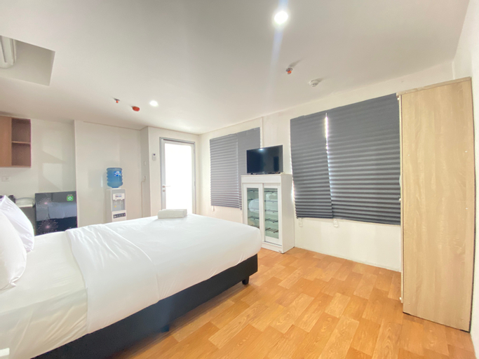 Bedroom 5, Spacious Studio Room at Apartment Grand Asia Afrika Residence By Travelio, Bandung