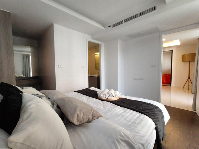 Bedroom 3, Bangkok&Pool&BTS Asoke&MRT Sukhumvit&Max6ppl(110), Khlong Toey