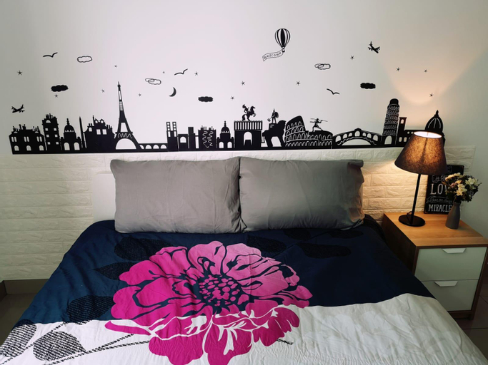 Bedroom 4, 6-9 pax family apt 1000sqf 15 Min town, Johor Bahru