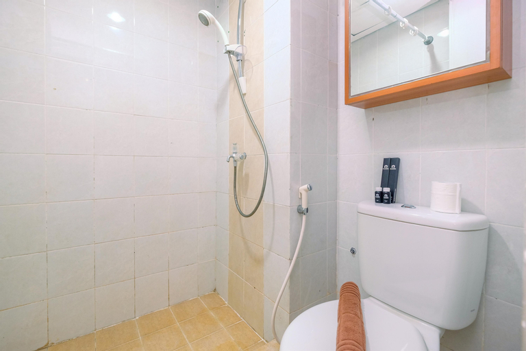 Bedroom 3, Warm and Nice Studio Apartment at Taman Melati Margonda By Travelio, Depok