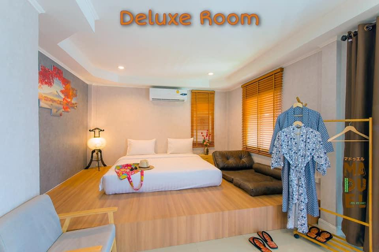 Bedroom, Ma-du-el zen resort (type Deluxe), Pattaya