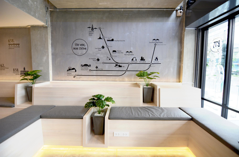 Public Area 2, Siam Eco Hostel, Pathum Wan