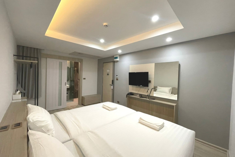 Bedroom 3, The Riski Hotel @ Bangphlat Station SHA, Bang Plad