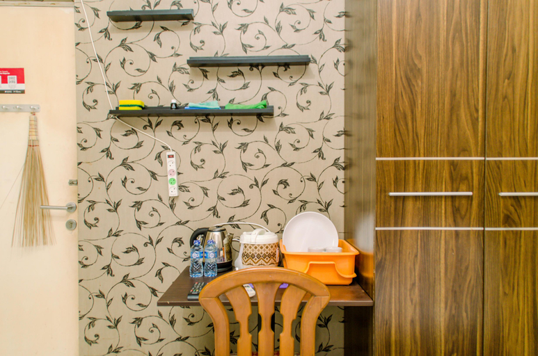 Public Area, Warm and Cozy Studio Apartment (No Kitchen) at Aeropolis Residence By Travelio, Tangerang