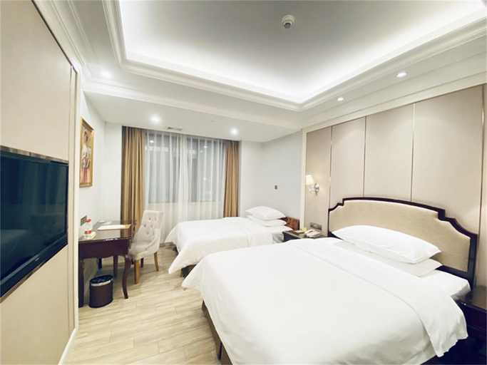 Bedroom 2, Vienna Hotel Guangzhou Baiyun College Jinyuan Plaza, Guangzhou