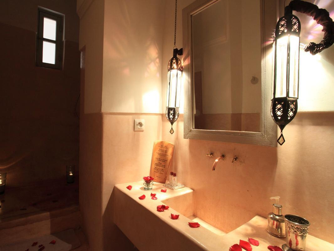 Bathroom 3, Hotel & Spa Riad Al Jazira, Marrakech