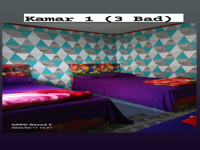 Bedroom 3, Villa Bahagia 3 (tutup sementara), Gowa