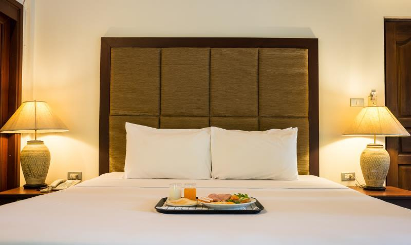 Bedroom, Plumeria Serviced Apartment, Pattaya