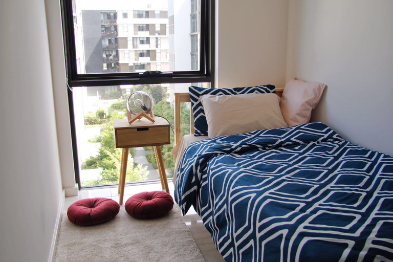 Bedroom 2, Chic & Cozy 2 Bedroom Apartment @ Zetland, Sydney