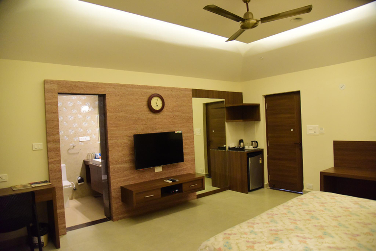 Bedroom 3, The International Centre - Goa Accommodation, North Goa