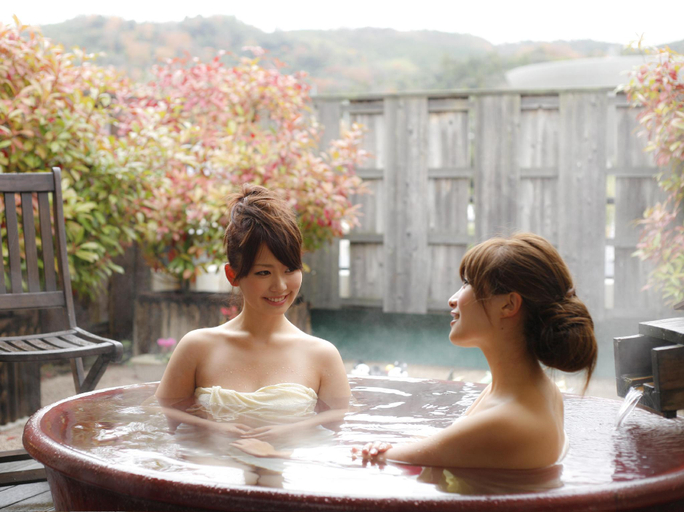 Bathroom 4, Matsunoyu Hotel, Matsue