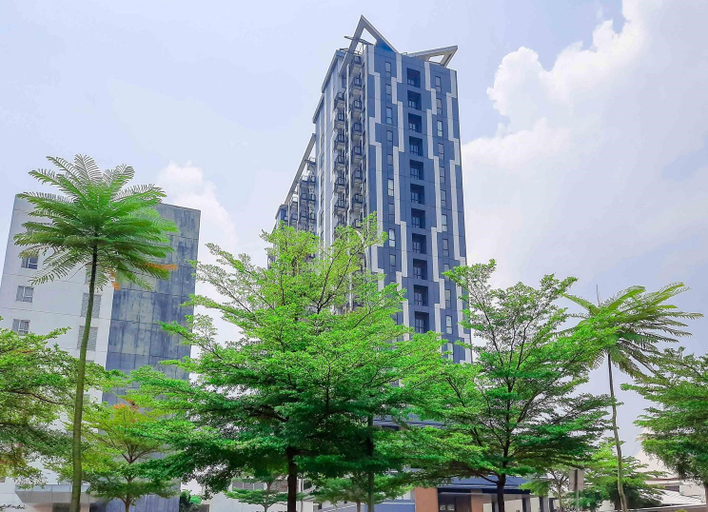 Exterior & Views 3, Homey and Tidy Studio Monroe Tower Apartment By Travelio, Cikarang