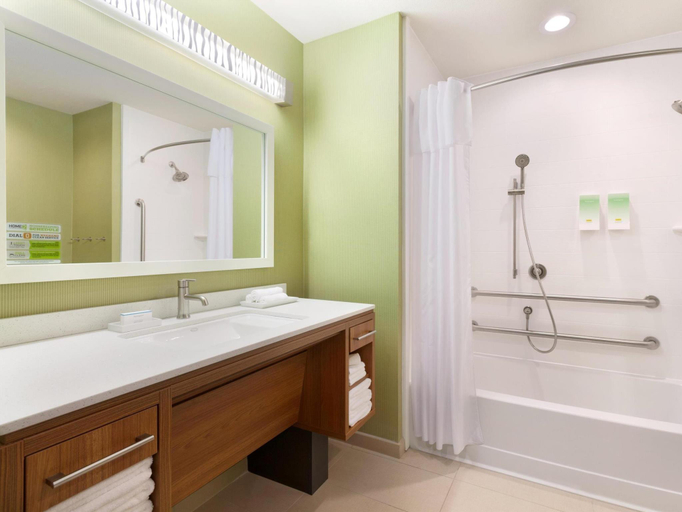 Bathroom 2, Home2 Suites by Hilton Edmond, Oklahoma