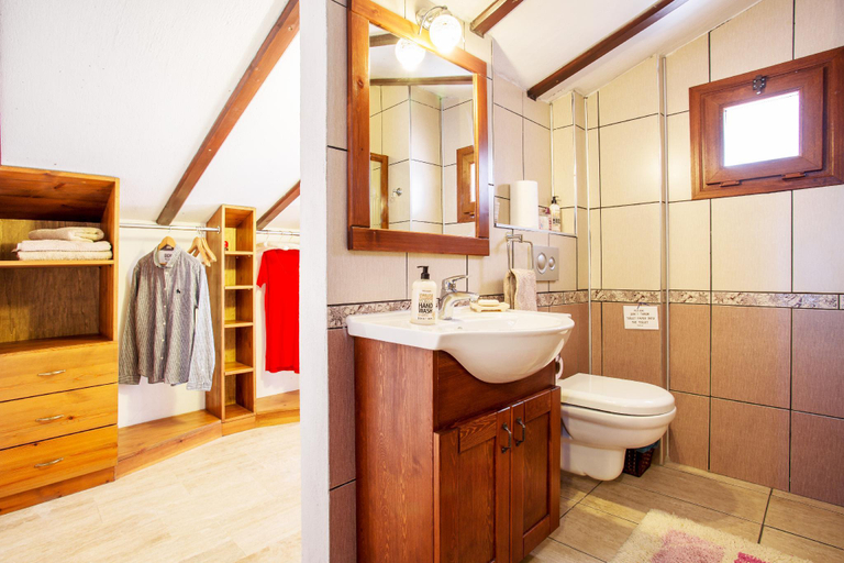 Bathroom 2, Luxurious Mediterranean Villa with Infinity Pool, Kaş