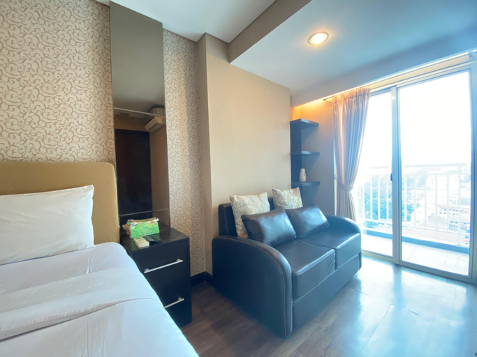 Bedroom 1, Deluxe 2BR at El Royale Apartment By Travelio, Bandung