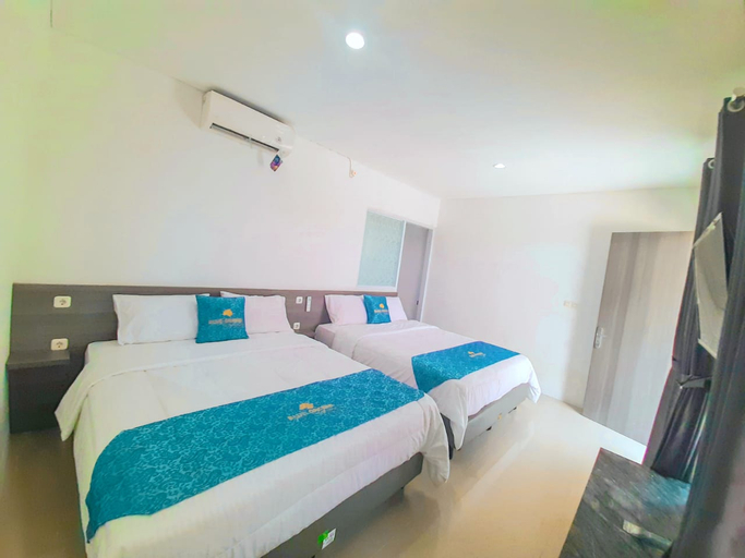 Bedroom 3, Blue Orchid Family Cottage, Pangandaran