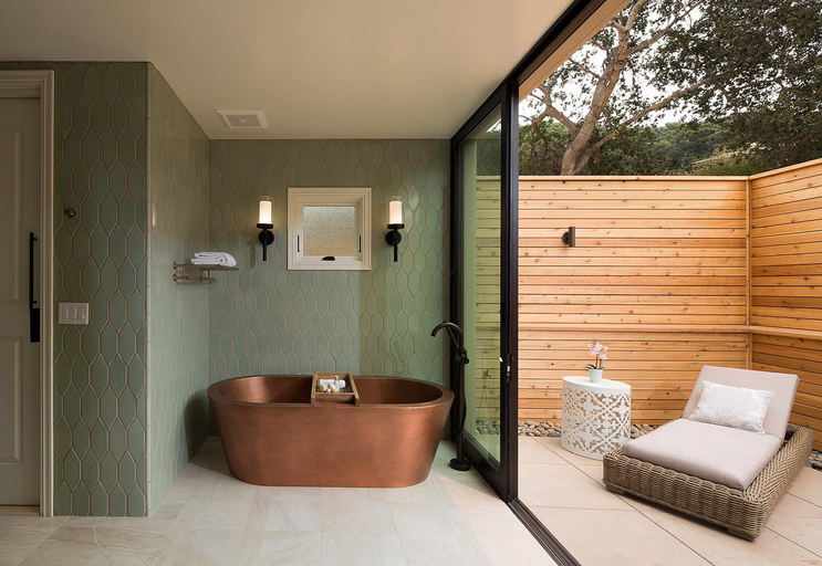Bathroom 5, Bernardus Lodge & Spa, Monterey