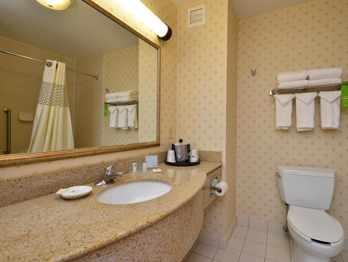 Bathroom 4, Hampton Inn Cortland, Cortland