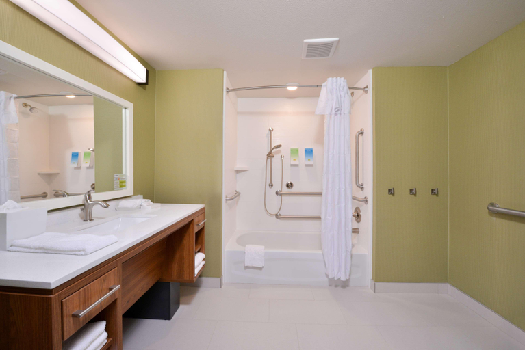 Bathroom 4, Home2 Suites by Hilton DuPont, Pierce