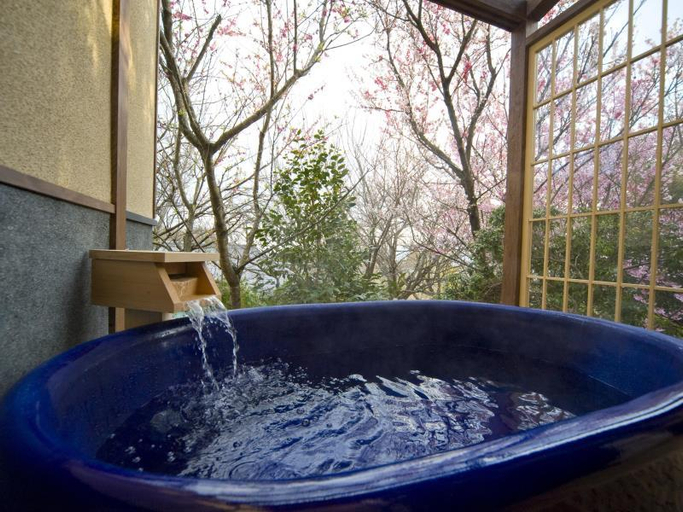 Bathroom 5, Mikasa Ryokan, Nara