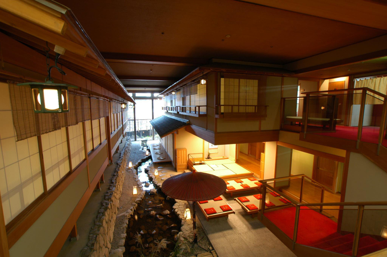 Public Area 2, Mansuirou Ryokan, Misasa