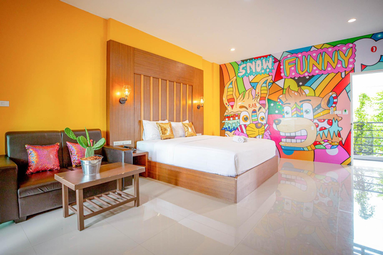 Bedroom 3, Smart Hotel, Khlong Sam Wa