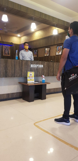 Public Area 3, Hotel Ganpati Palace, Ahmadnagar