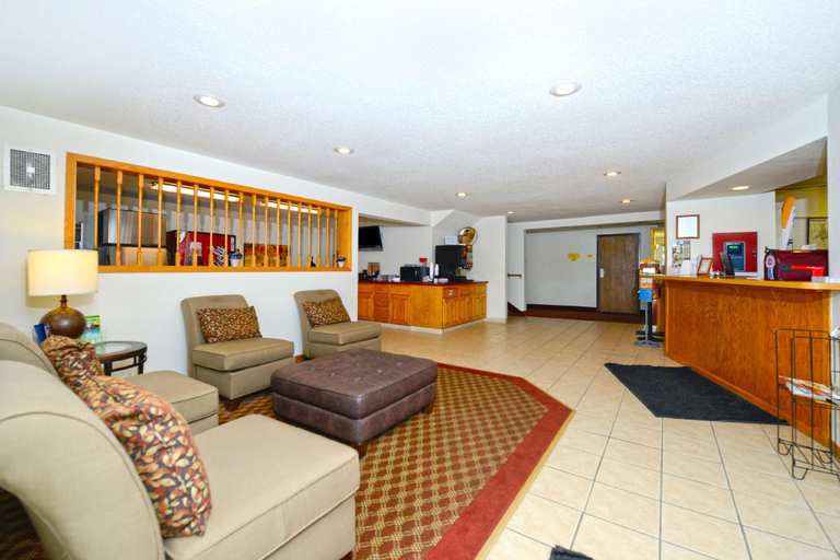 Public Area, Americas Best Value Inn Charlotte, Eaton