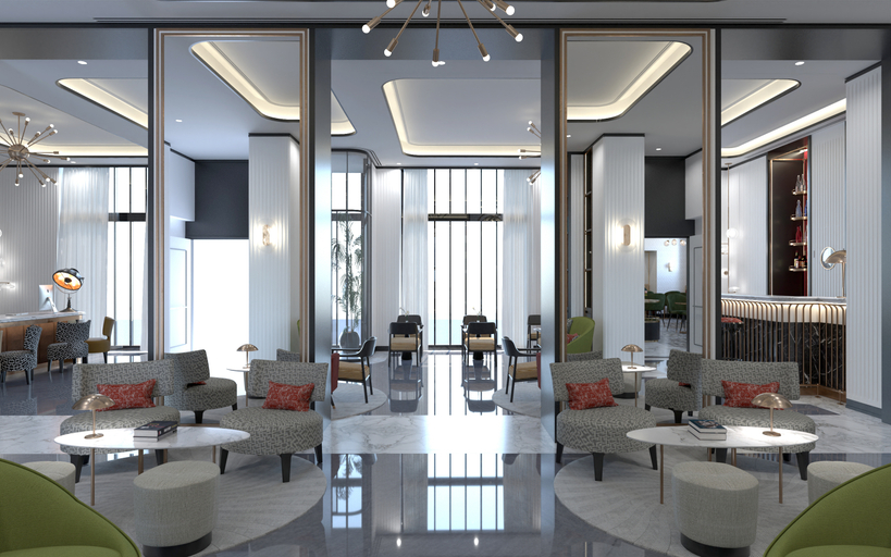 Public Area 3, H10 Palazzo Galla, Rome