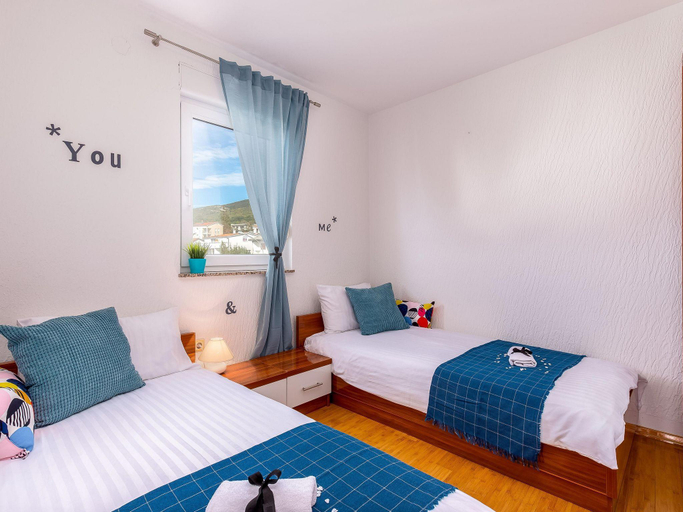 Bedroom 2, Apartment in Croatia near the Beach, Crikvenica