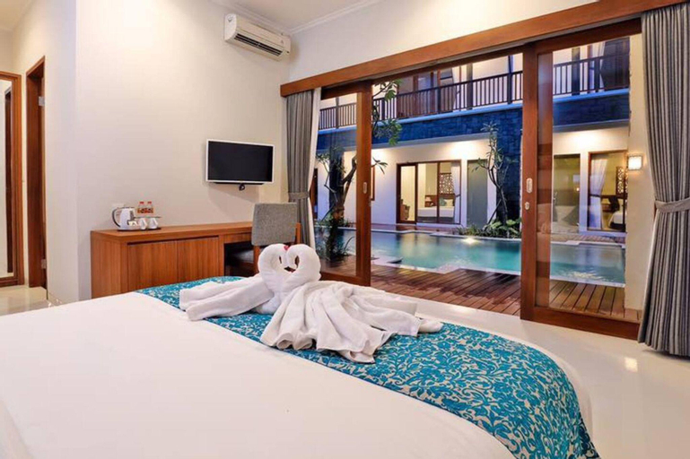 Bedroom 3, Suite Room with Pool View @ Renon Denpasar, Denpasar
