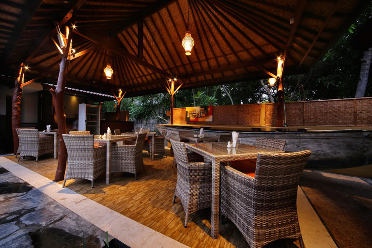 Public Area, Sari Gili Bungalow, Lombok