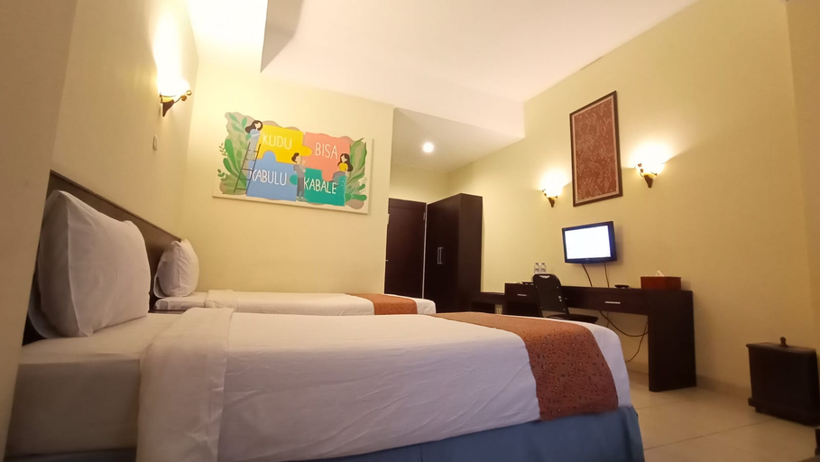 Bedroom 3, Nine Inn by Edotel, Bandung