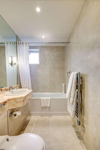 Bathroom 3, The Rathbone Hotel, Fitzrovia, London