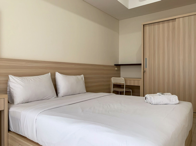 Cozy and High Floor 1BR at Sedayu City Suites Kelapa Gading Apartment By Travelio, East Jakarta
