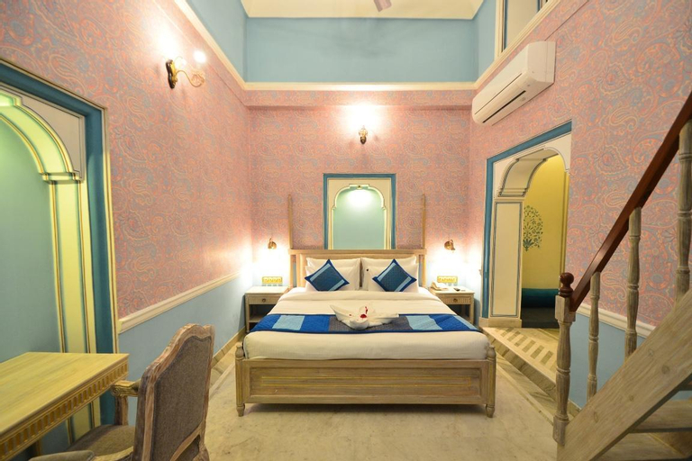 Bedroom 3, Nirbana Palace-A Heritage Hotel and Spa, Jaipur