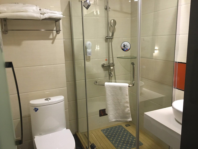 Bathroom 4, 7 Days Premium·Huanggang Walking Street, Ezhou