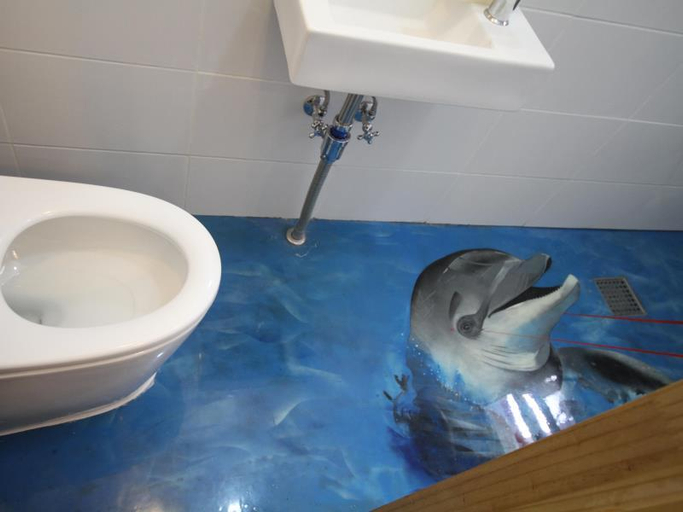 Bathroom 5, Time Travelers Party Hostel In Hongdae - Foreigners Only, Seodaemun