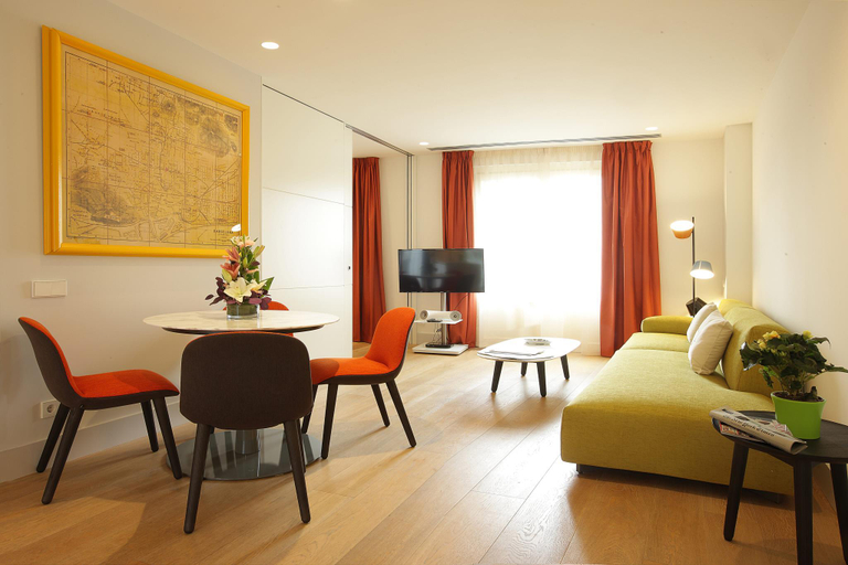 Bedroom 2, Cosmo Apartments Rambla Catalunya, Barcelona