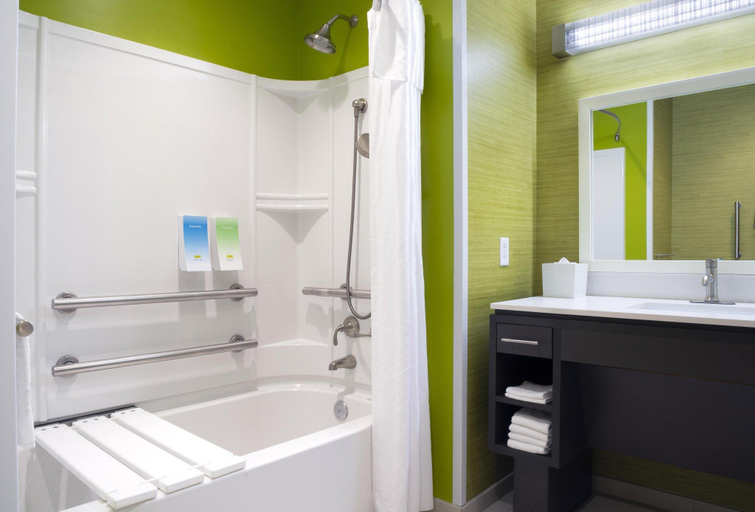 Bathroom 2, Home2 Suites by Hilton Indianapolis South Greenwood, Indianapolis