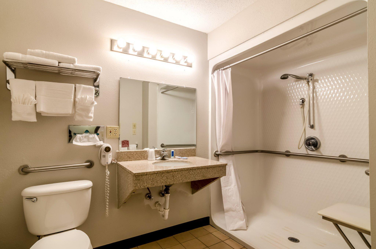 Bathroom 3, Rodeway Inn Ainsworth, Brown