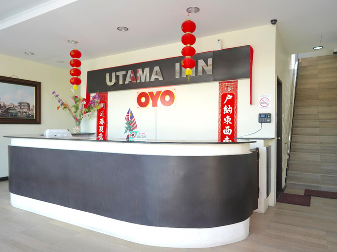 Reception, Hotel O Utama Inn, Bintulu