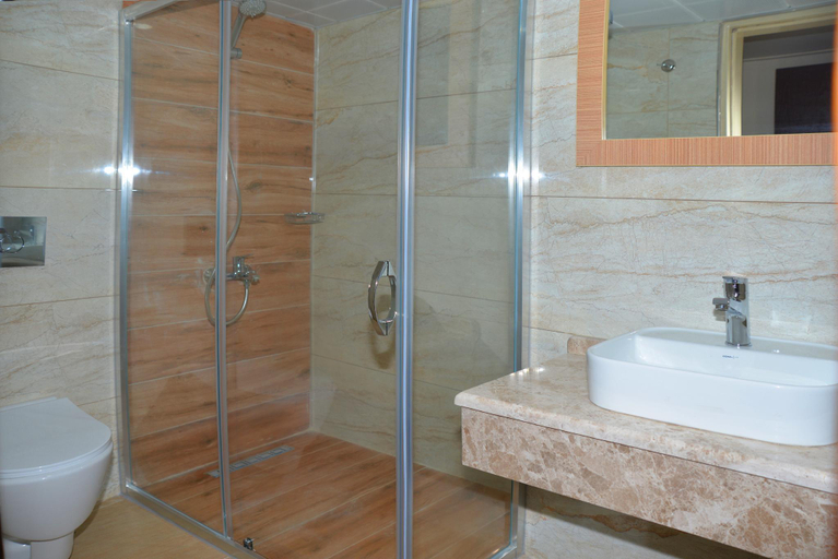 Bathroom 4, Tuntas Beach Hotel Altinkum - All Inclusive, Didim