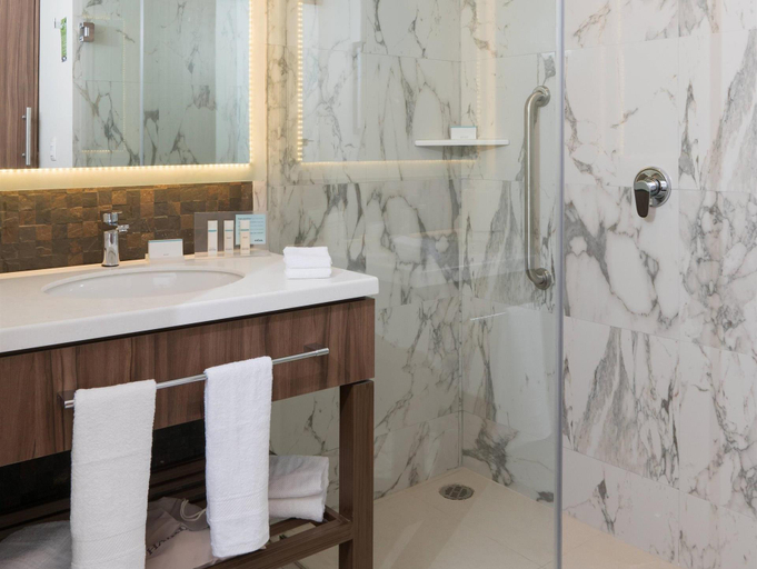 Bathroom 2, Hampton Inn by Hilton Irapuato, Irapuato