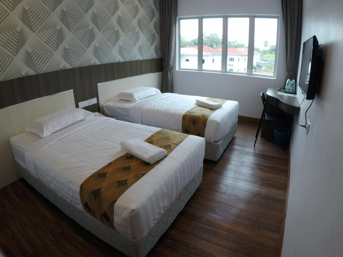 Bedroom 3, Hotel Kawan Bidor, Batang Padang
