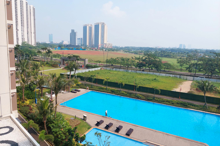 Sport & Beauty 5, Minimalist and Cozy Studio at Sky House BSD Apartment By Travelio, South Tangerang