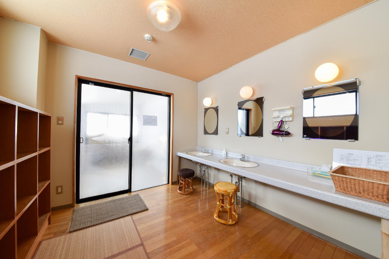 Bathroom 4, Shikisai no yado Kanoe, Iiyama