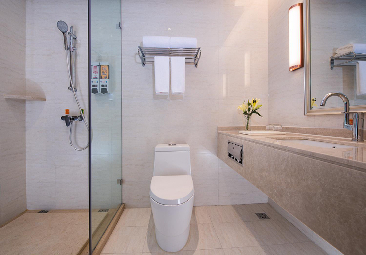 Bathroom 2, Vienna 3 Best Hotel Shenzhen Campus, Shenzhen